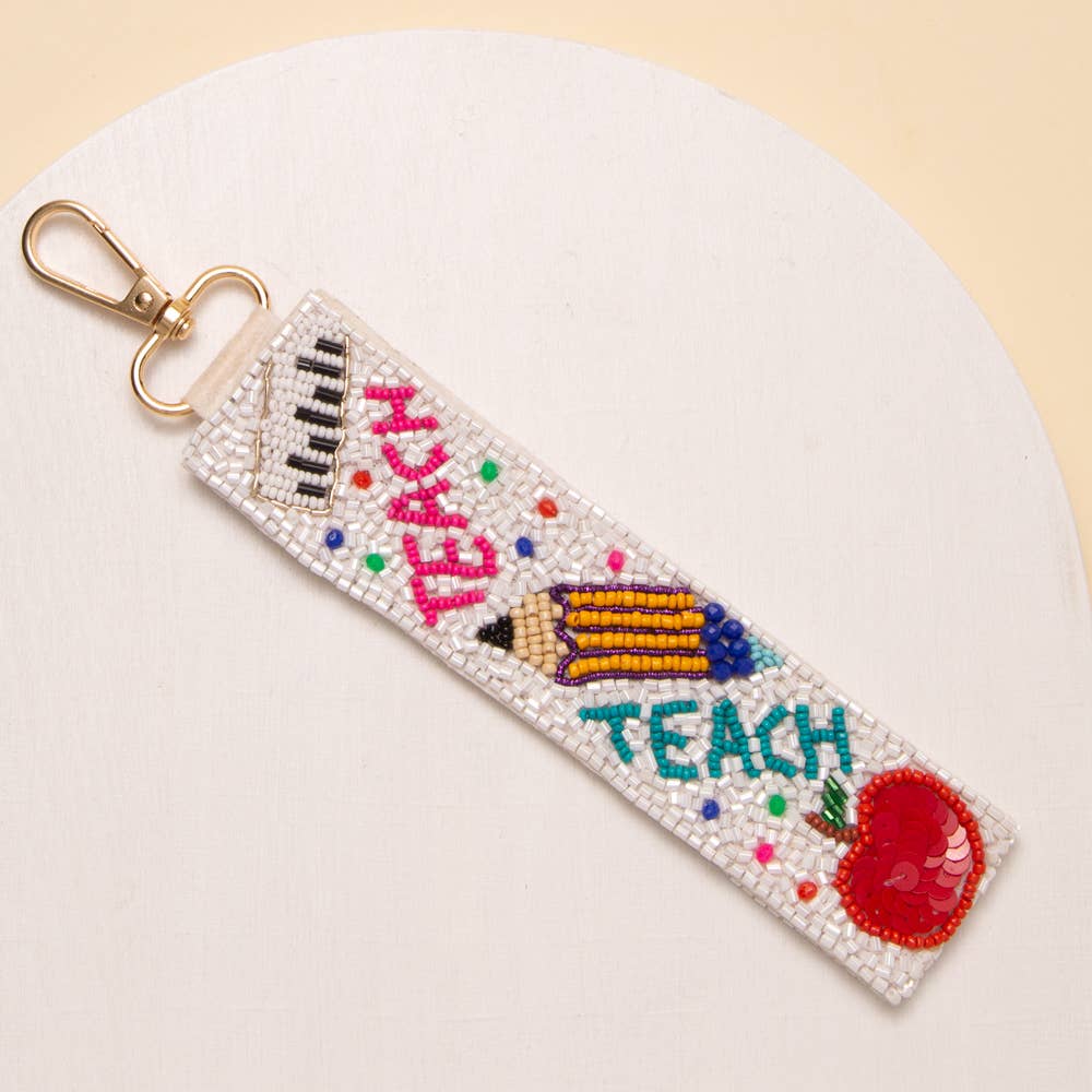 Teach Keychain
