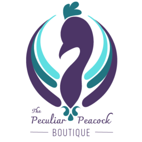 The Peculiar Peacock logo