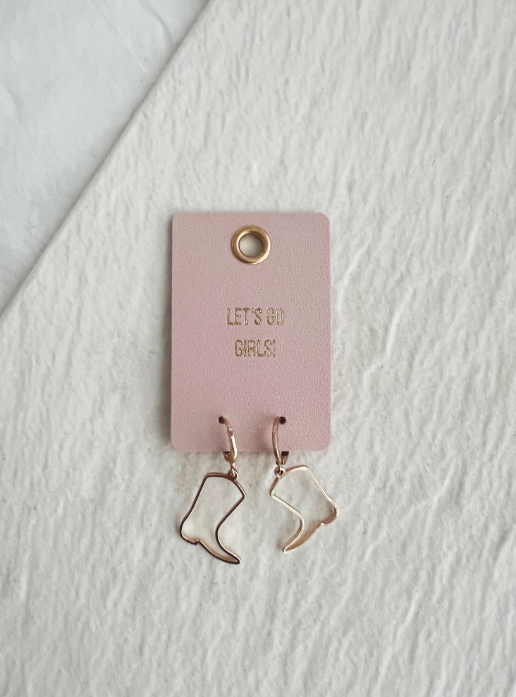 Cowboy Boots Earrings