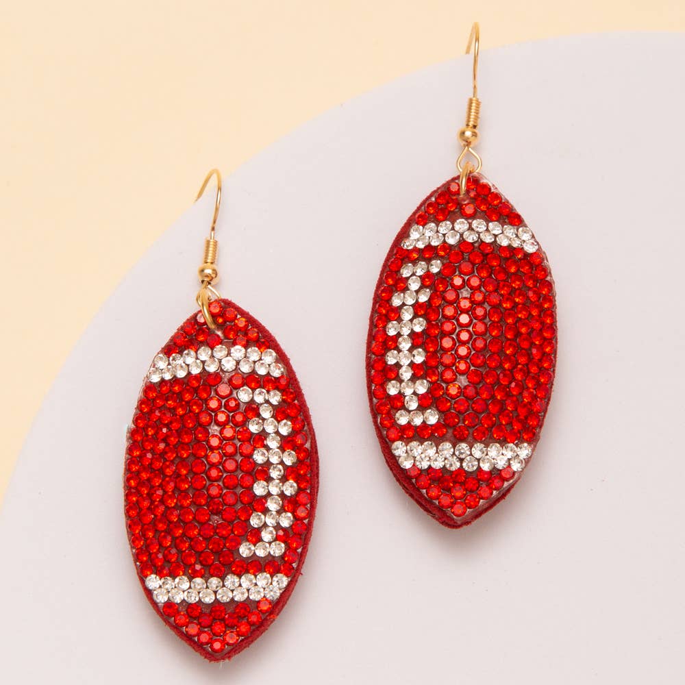 Game Day Rhinestone Earrings