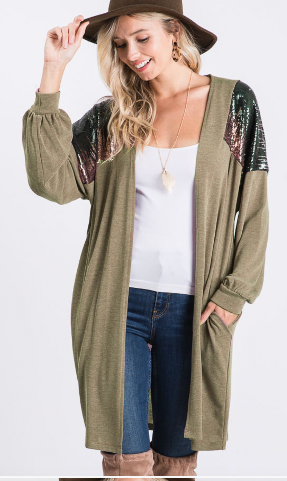 Sequence Olive Cardi