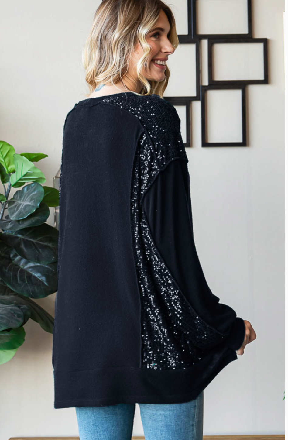 Dolman Sleeve Party Top