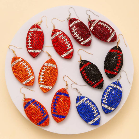 Game Day Rhinestone Earrings