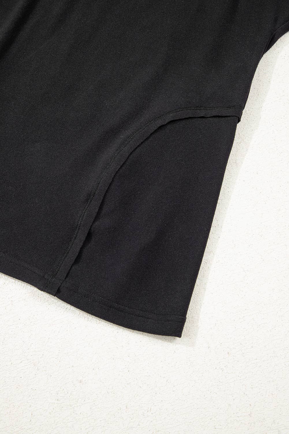 Bow Mesh Textured Long Sleeve Tee