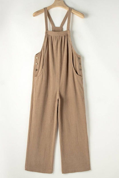 Everyday Pocketed Corduroy Overalls