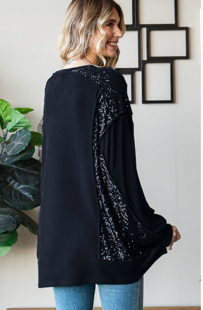 Dolman Sleeve Party Top