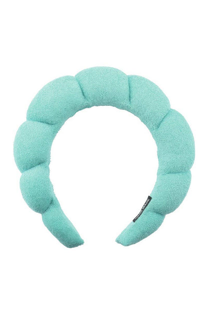 CALA Mint Spa Headband & Wristband Set