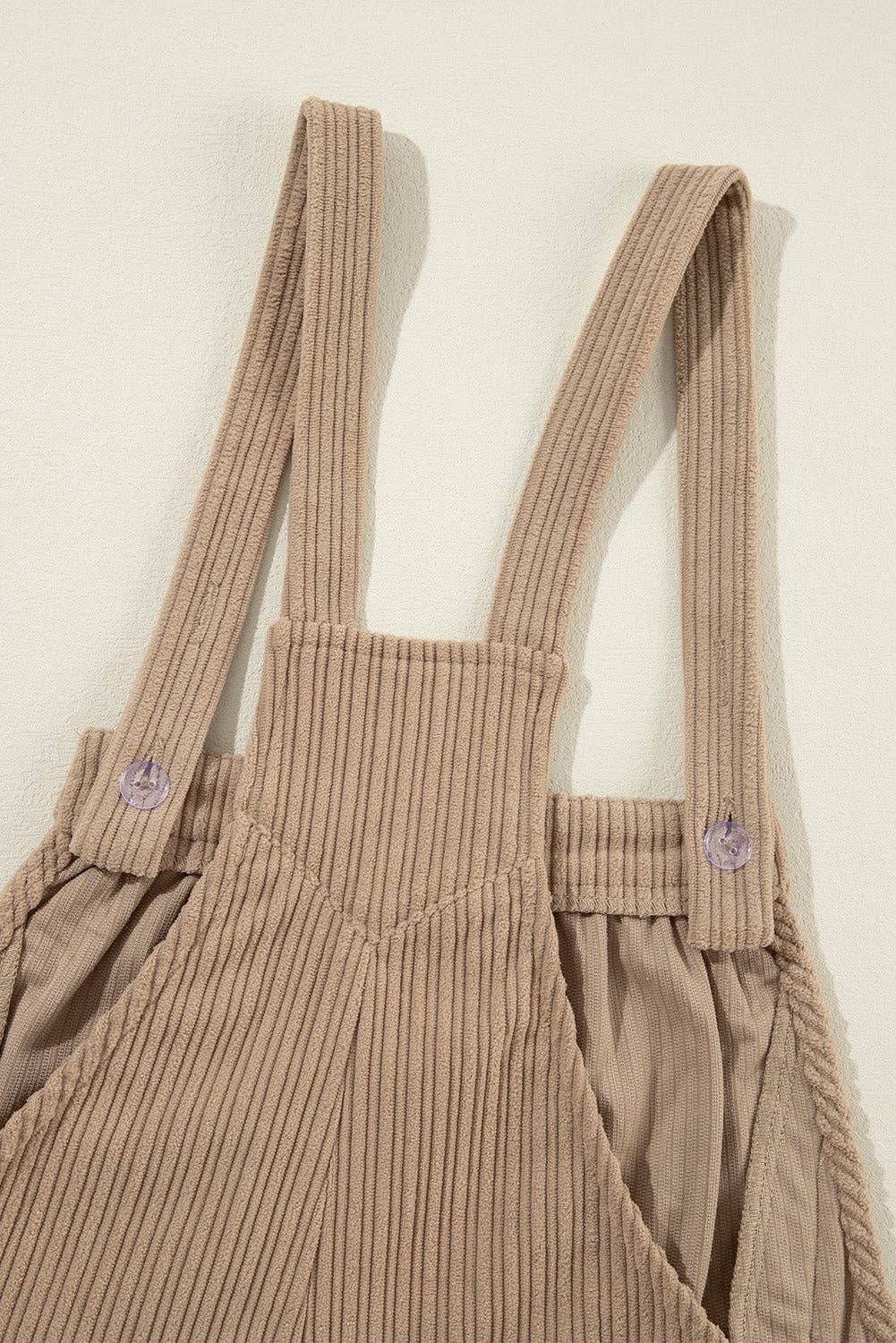 Everyday Pocketed Corduroy Overalls