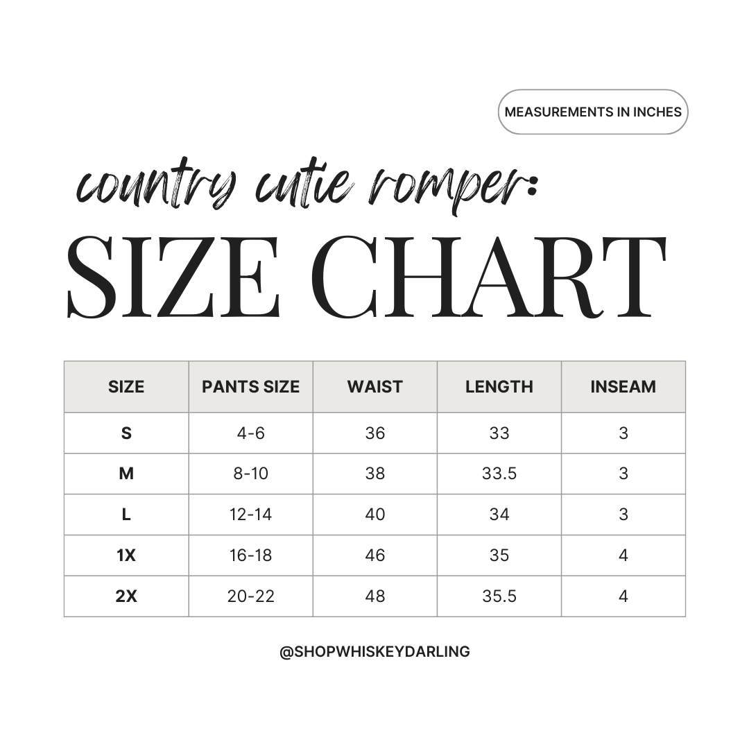 Country Cutie Romper