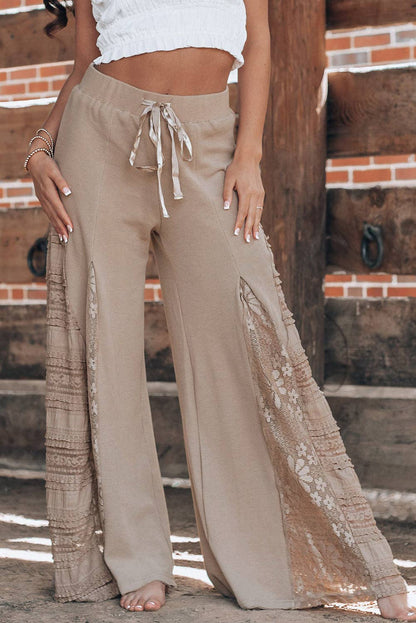 Boho Lace Patchwork Pants