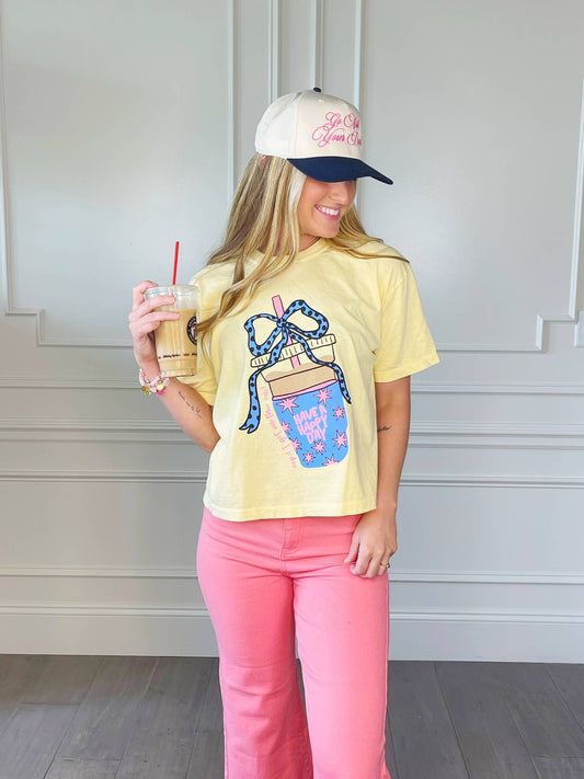 Oops! I got another one! Iced Coffee Crop & Tee