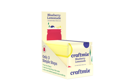 Blueberry Lemonade Cocktail / Mocktail Mixer