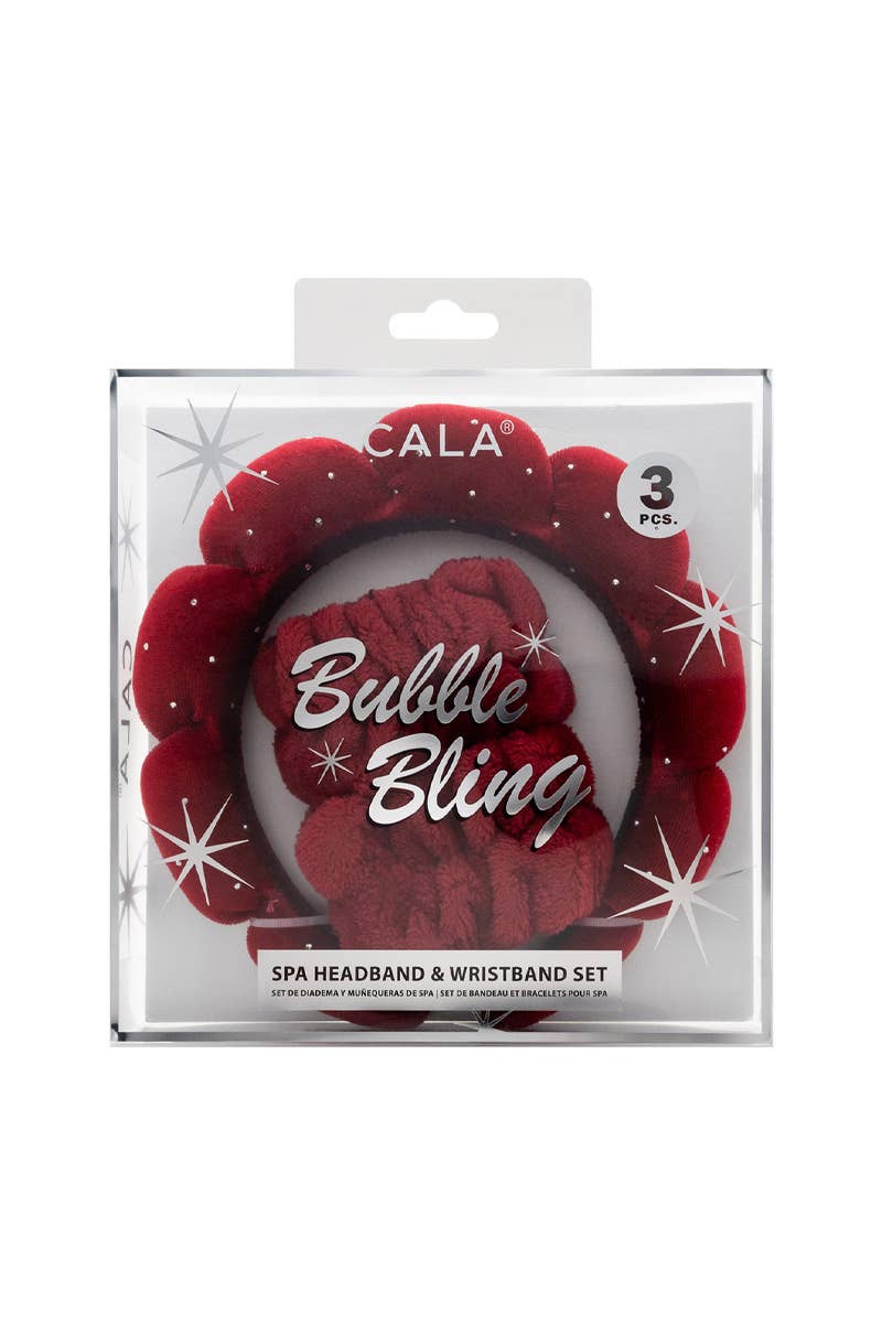 CALA Red Bubble Bling Spa Essential Set