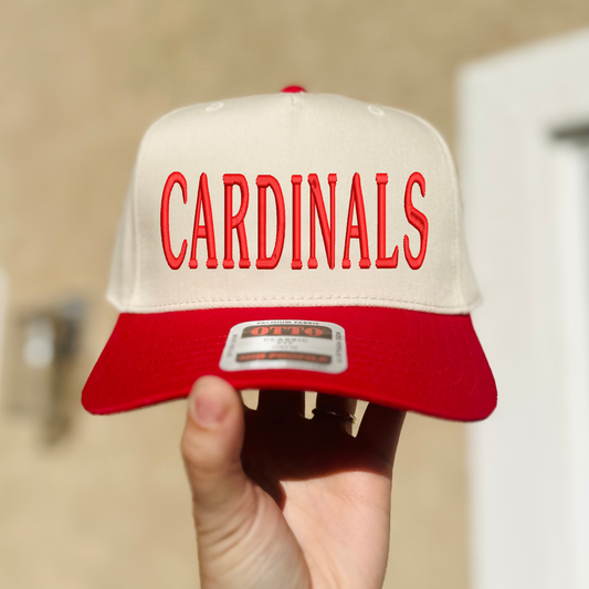 CARDINALS Embroidered Snapback