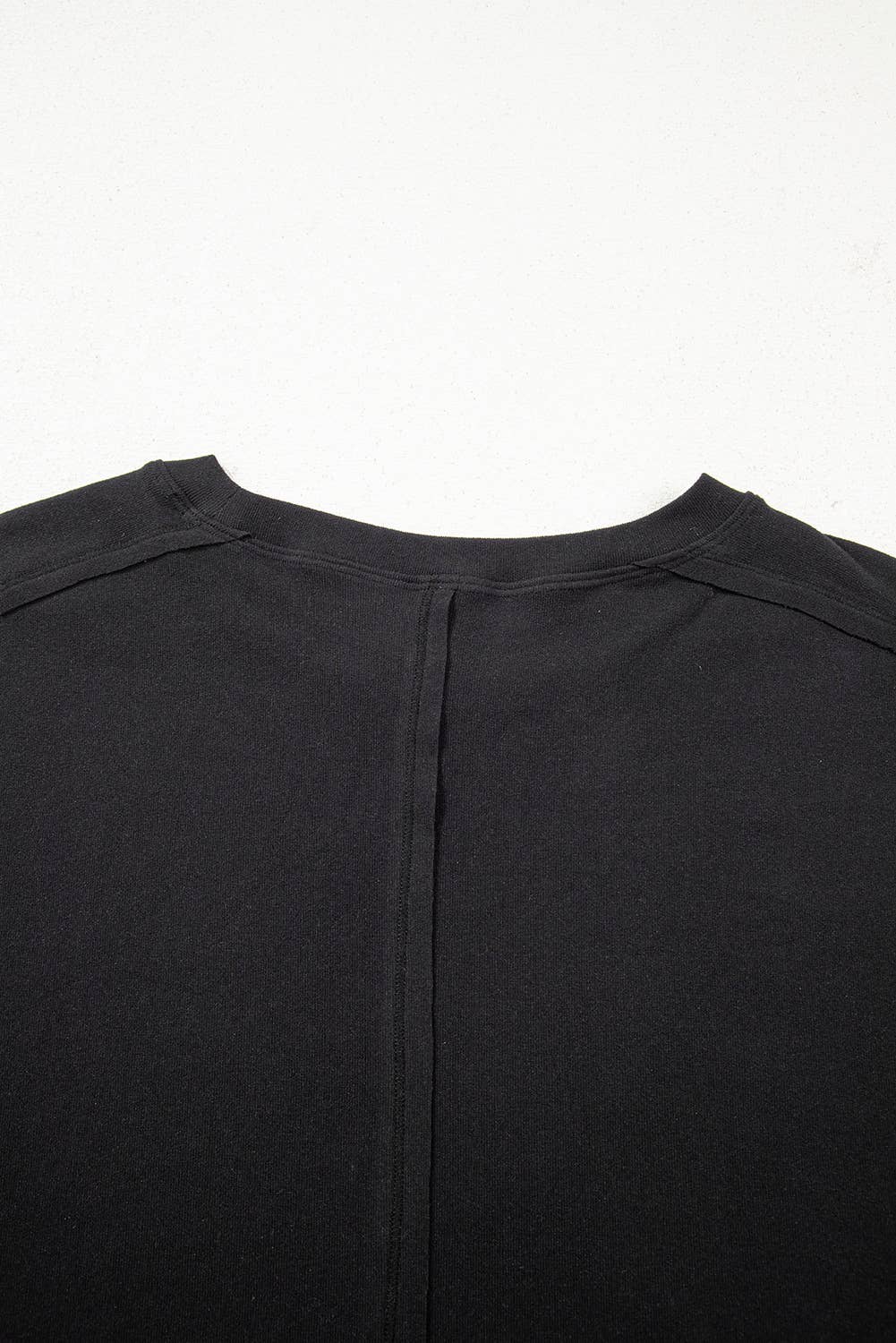 Bow Mesh Textured Long Sleeve Tee