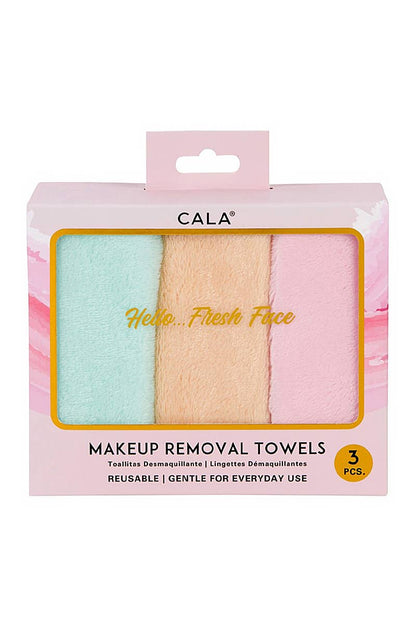 CALA Makeup Cleansing 3 pcs Facial Towels