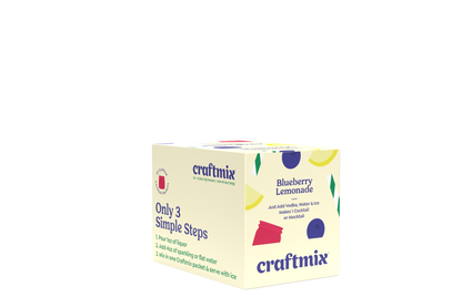 Blueberry Lemonade Cocktail / Mocktail Mixer