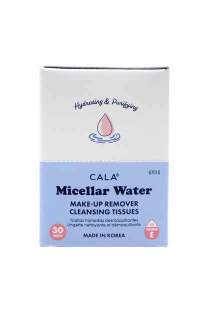 CALA Micellar Water 30 Sheets Makeup Remover