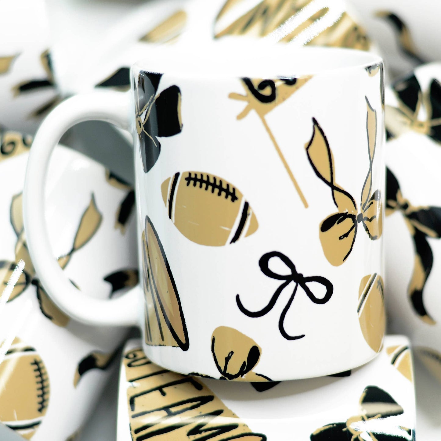 Football Ceramic Mug,